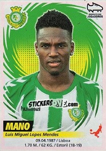 Figurina Mano - Futebol 2018-2019 - Panini