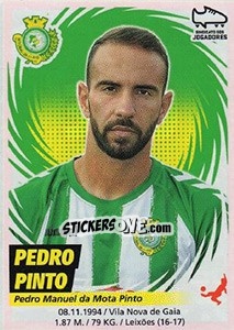 Sticker Pedro Pinto - Futebol 2018-2019 - Panini