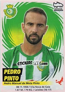 Sticker Pedro Pinto - Futebol 2018-2019 n. 330 - Panini