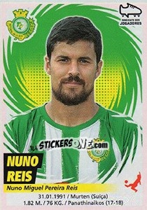 Cromo Nuno Reis - Futebol 2018-2019 - Panini