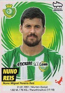 Figurina Nuno Reis - Futebol 2018-2019 n. 331 - Panini