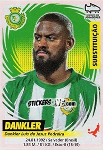 Cromo Dankler - Futebol 2018-2019 - Panini