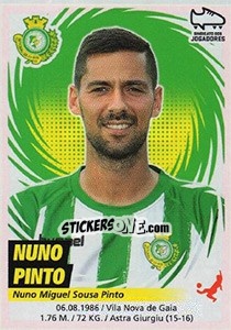 Cromo Nuno Pinto - Futebol 2018-2019 - Panini