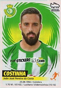 Sticker Costinha - Futebol 2018-2019 n. 335 - Panini