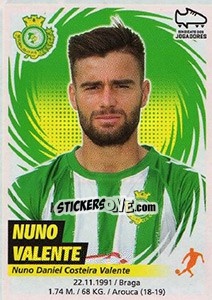 Sticker Nuno Valente - Futebol 2018-2019 - Panini