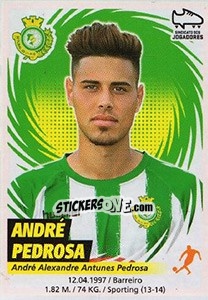 Sticker André Pedrosa - Futebol 2018-2019 n. 337 - Panini