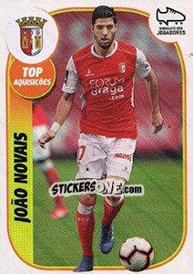 Sticker João Novais - Futebol 2018-2019 - Panini