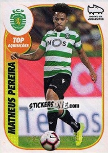Sticker Matheus Pereira - Futebol 2018-2019 n. 357 - Panini