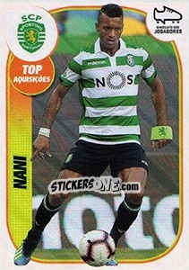 Figurina Nani - Futebol 2018-2019 - Panini