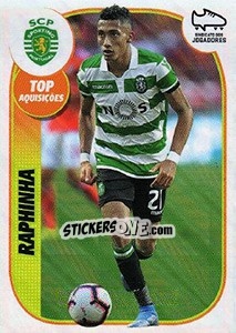 Sticker Raphinha - Futebol 2018-2019 n. 363 - Panini