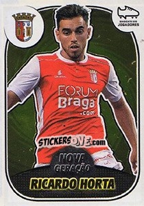 Cromo Ricardo Horta - Futebol 2018-2019 n. 382 - Panini