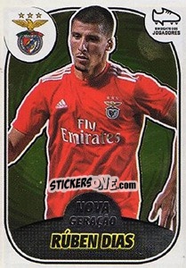 Sticker Rúben Dias - Futebol 2018-2019 n. 383 - Panini