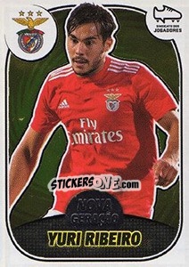 Sticker Yuri Ribeiro - Futebol 2018-2019 n. 386 - Panini