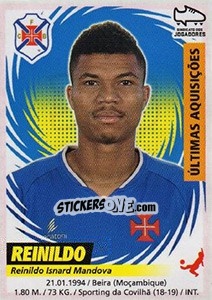 Sticker Reinildo (Belenenses) - Futebol 2018-2019 - Panini