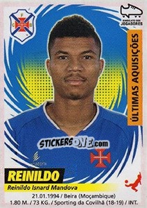 Sticker Reinildo (Belenenses) - Futebol 2018-2019 n. 388 - Panini