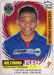 Sticker Niltinho (Chaves) - Futebol 2018-2019 - Panini