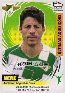 Sticker Nenê (Moreirense) - Futebol 2018-2019 - Panini
