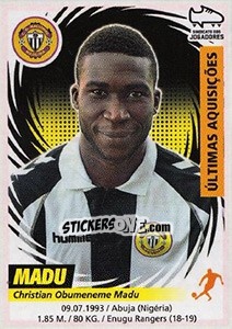 Figurina Madu (Nacional) - Futebol 2018-2019 - Panini