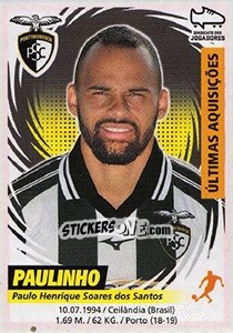 Cromo Paulinho (Portimonense) - Futebol 2018-2019 - Panini