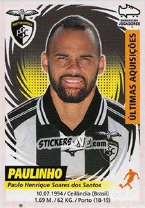 Sticker Paulinho (Portimonense) - Futebol 2018-2019 n. 404 - Panini