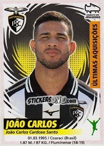 Sticker João Carlos (Portimonense) - Futebol 2018-2019 n. 406 - Panini