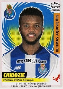 Figurina Chidozie (Porto) - Futebol 2018-2019 - Panini