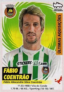 Sticker Fábio Coentrão (Rio Ave) - Futebol 2018-2019 - Panini