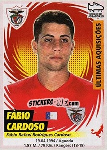 Cromo Fábio Cardoso (Santa Clara) - Futebol 2018-2019 - Panini
