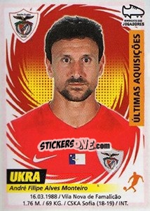 Sticker Ukra (Santa Clara) - Futebol 2018-2019 n. 414 - Panini