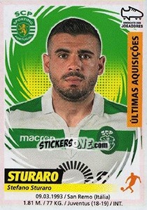 Sticker Stefano Sturaro (Sporting) - Futebol 2018-2019 - Panini