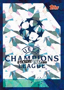 Sticker Logo - UEFA Champions League 2018-2019 n. 1 - Topps