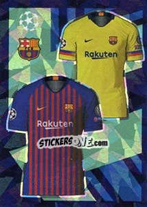 Sticker Home/Away Kit - UEFA Champions League 2018-2019 n. 4 - Topps