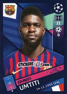 Sticker Samuel Umtiti