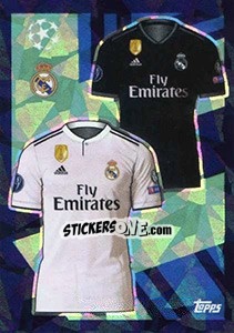 Sticker Home/Away Kit - UEFA Champions League 2018-2019 n. 42 - Topps