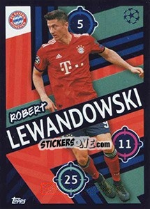 Sticker Robert Lewandowski - UEFA Champions League 2018-2019 - Topps