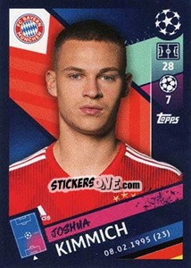 Sticker Joshua Kimmich - UEFA Champions League 2018-2019 n. 83 - Topps