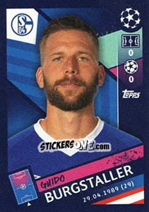 Sticker Guido Burgstaller - UEFA Champions League 2018-2019 n. 116 - Topps