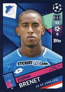 Sticker Joshua Brenet - UEFA Champions League 2018-2019 n. 123 - Topps