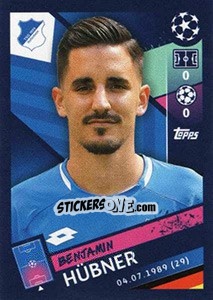 Sticker Benjamin Hübner - UEFA Champions League 2018-2019 n. 124 - Topps