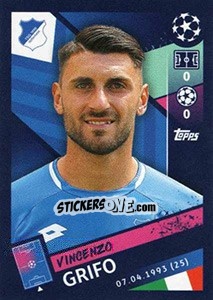 Sticker Vincenzo Grifo - UEFA Champions League 2018-2019 n. 126 - Topps