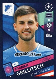 Sticker Florian Grillitsch - UEFA Champions League 2018-2019 n. 132 - Topps
