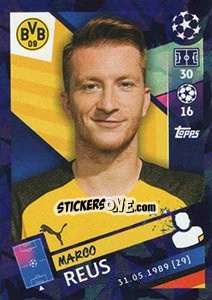 Cromo Marco Reus - UEFA Champions League 2018-2019 - Topps