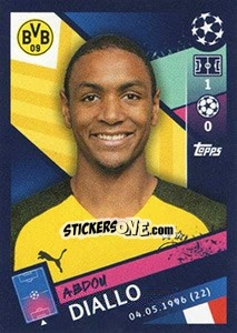 Sticker Abdou Diallo - UEFA Champions League 2018-2019 n. 143 - Topps