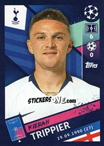 Sticker Kieran Trippier - UEFA Champions League 2018-2019 n. 200 - Topps