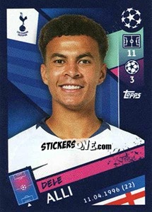 Sticker Dele Alli - UEFA Champions League 2018-2019 n. 207 - Topps