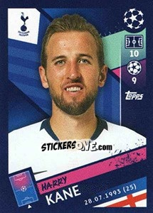 Sticker Harry Kane - UEFA Champions League 2018-2019 n. 211 - Topps