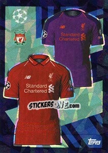 Sticker Home/Away Kit - UEFA Champions League 2018-2019 n. 213 - Topps