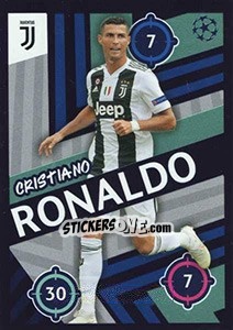 Sticker Cristiano Ronaldo - UEFA Champions League 2018-2019 n. 234 - Topps