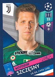 Figurina Wojciech Szczęsny - UEFA Champions League 2018-2019 - Topps