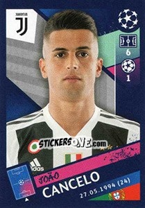 Sticker João Cancelo - UEFA Champions League 2018-2019 - Topps